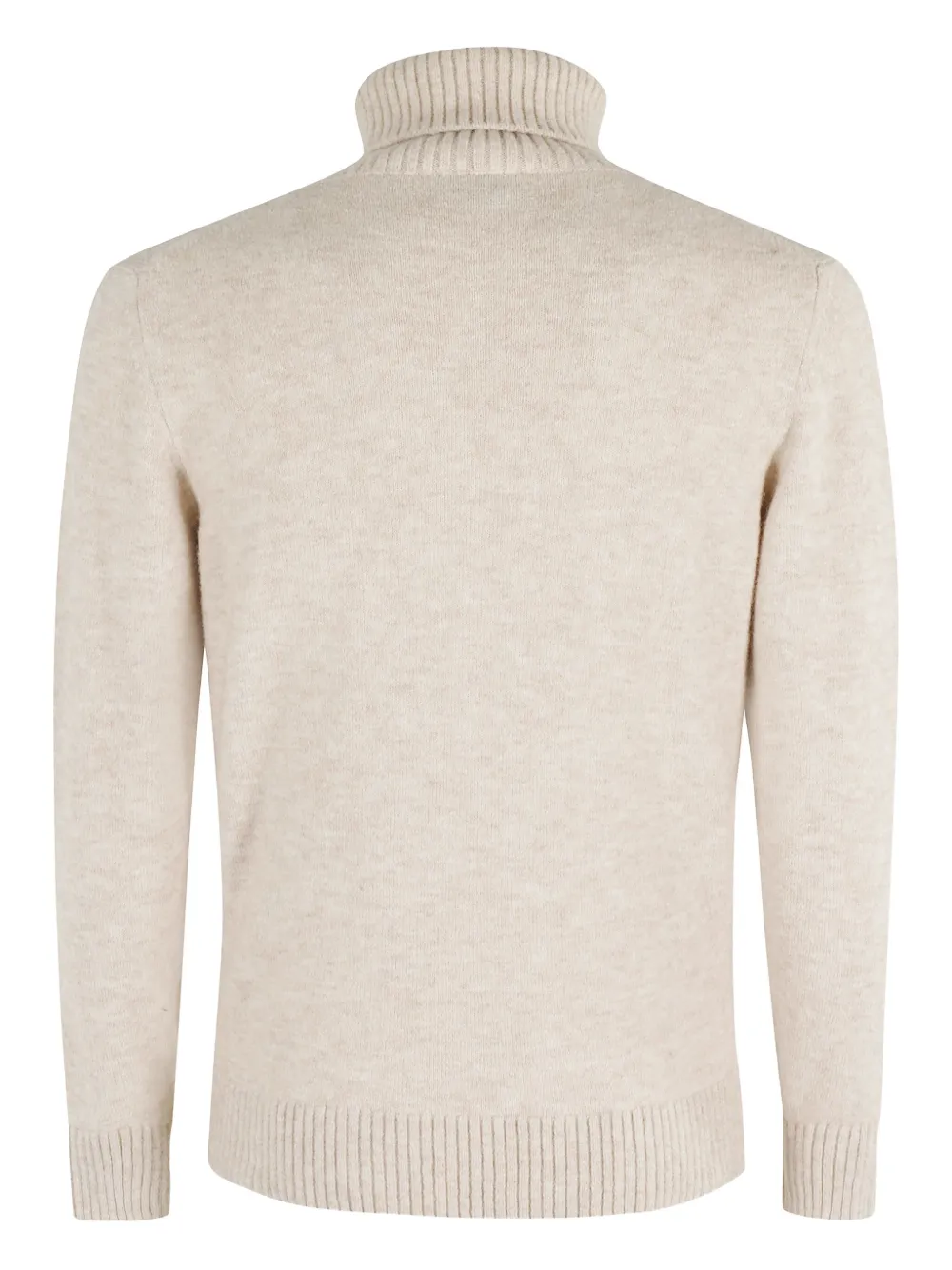 Kangra turtleneck ribbed-hem sweater - Beige