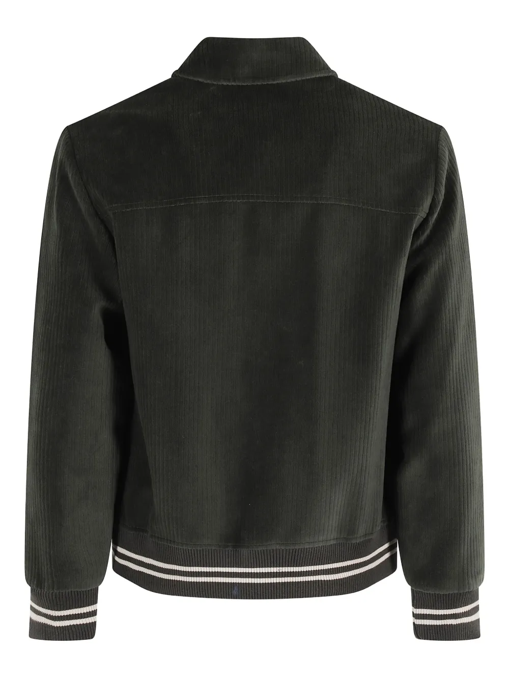 Circolo 1901 ribbed-cuff corduroy jacket Groen