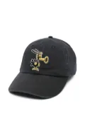 Deus Ex Machina bird-motif dad cap - Grey