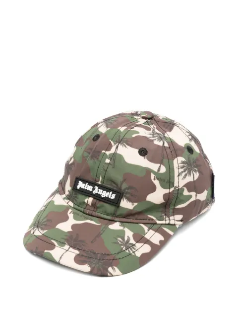 Palm Angels Kids casquette à motif camouflage
