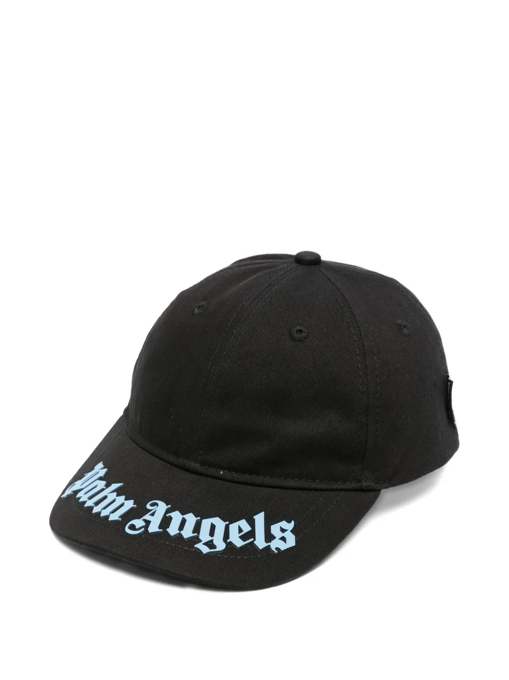 Palm Angels Kids Honkbalpet met logoprint Zwart