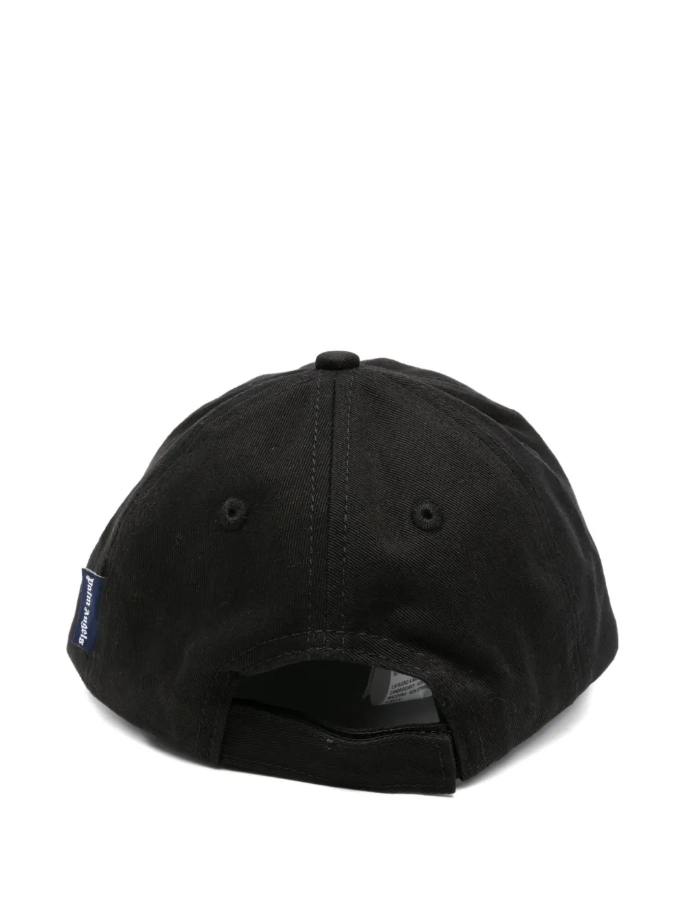 Palm Angels Kids logo-print baseball cap - Zwart
