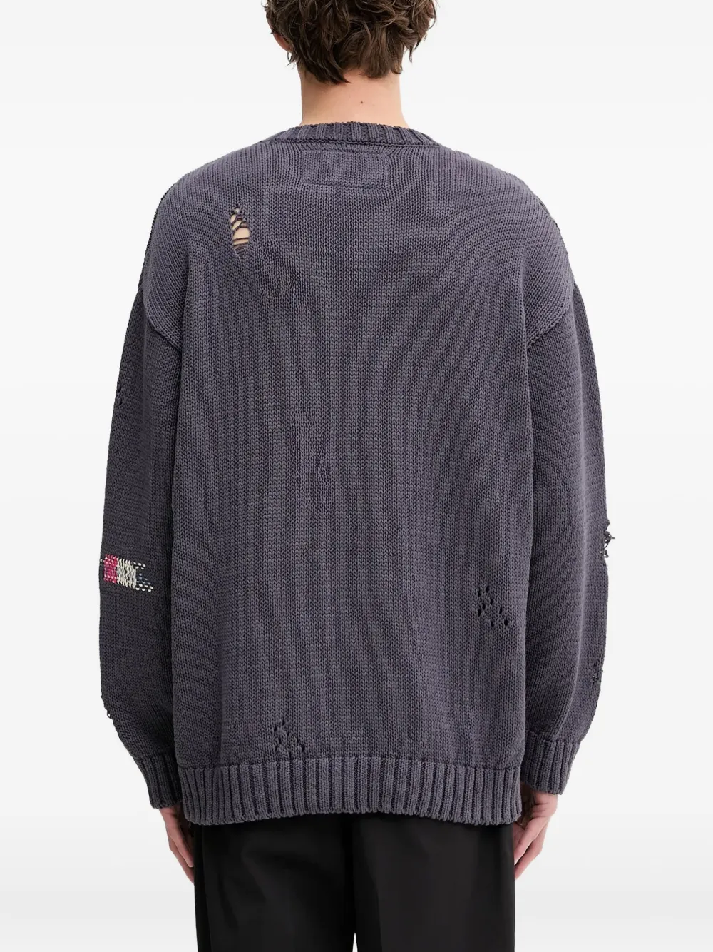 Neighborhood ダメージ プルオーバー | グレー | FARFETCH JP