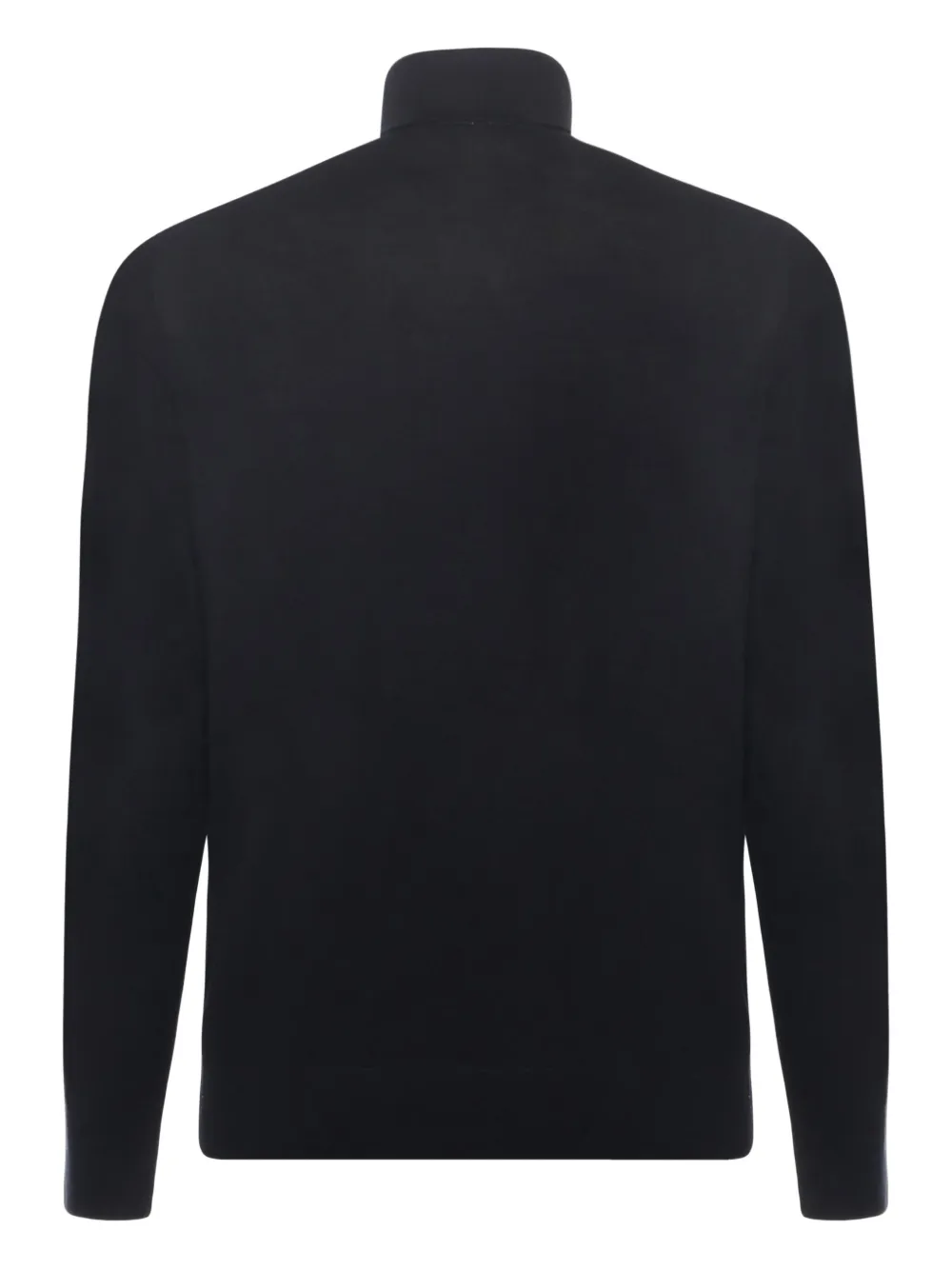 ALPHA STUDIO turtleneck long-sleeved sweater - Zwart