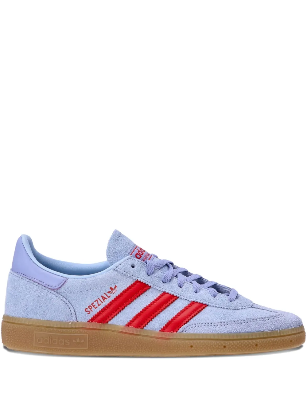Adidas Originals Handball Spezial 3-Stripes suede trainers Purple