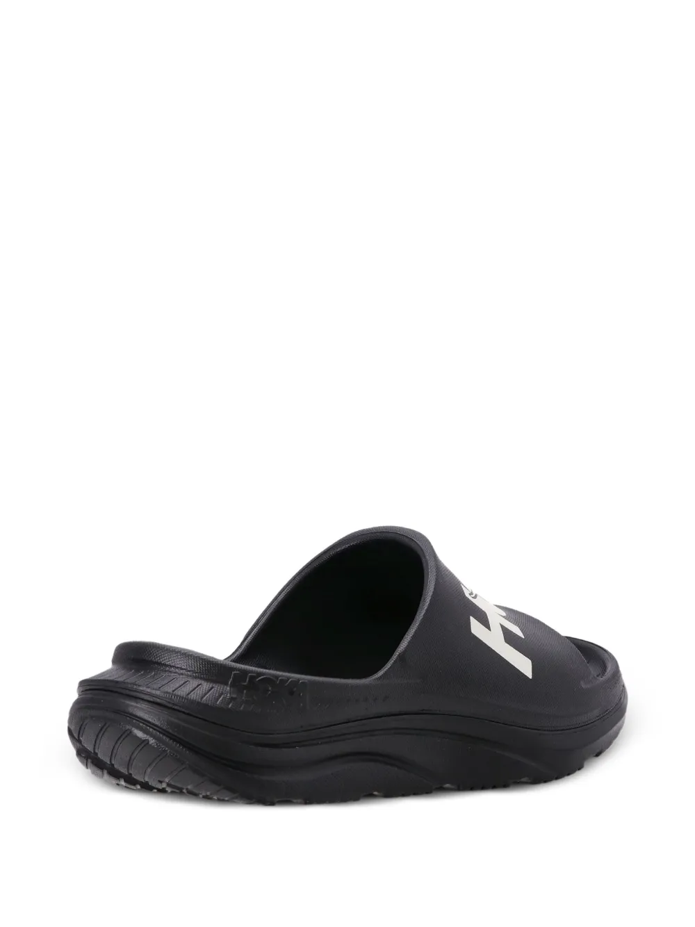 HOKA logo-motif slides Black