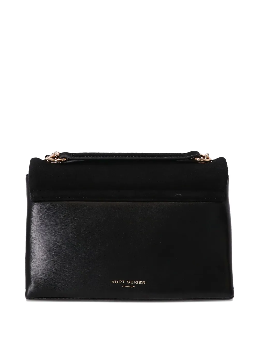 Kurt Geiger London Kensington shopper verfraaid met edelstenen - Zwart