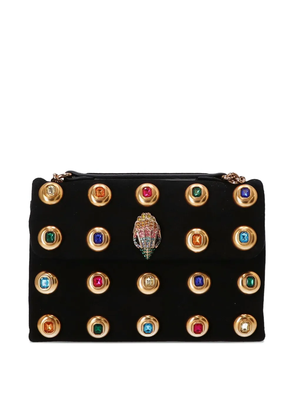 Kurt Geiger London Kensington shopper verfraaid met edelstenen Zwart