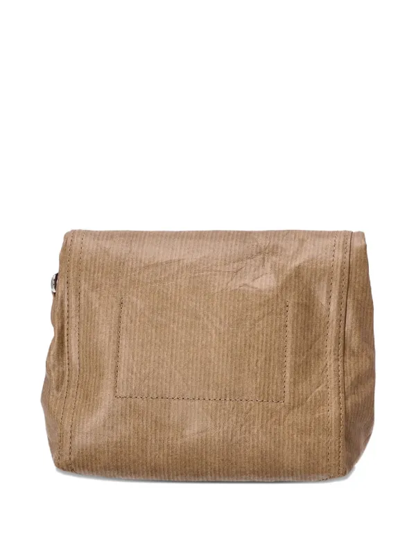 Kenzo Paper Leather Shoulder Bag | Brown | FARFETCH