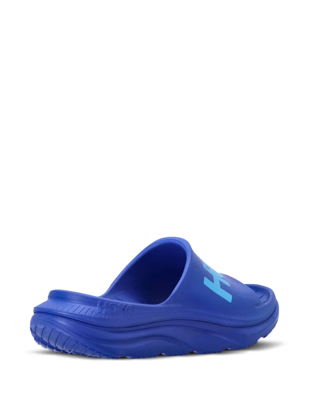 HOKA logo-motif slides Blue