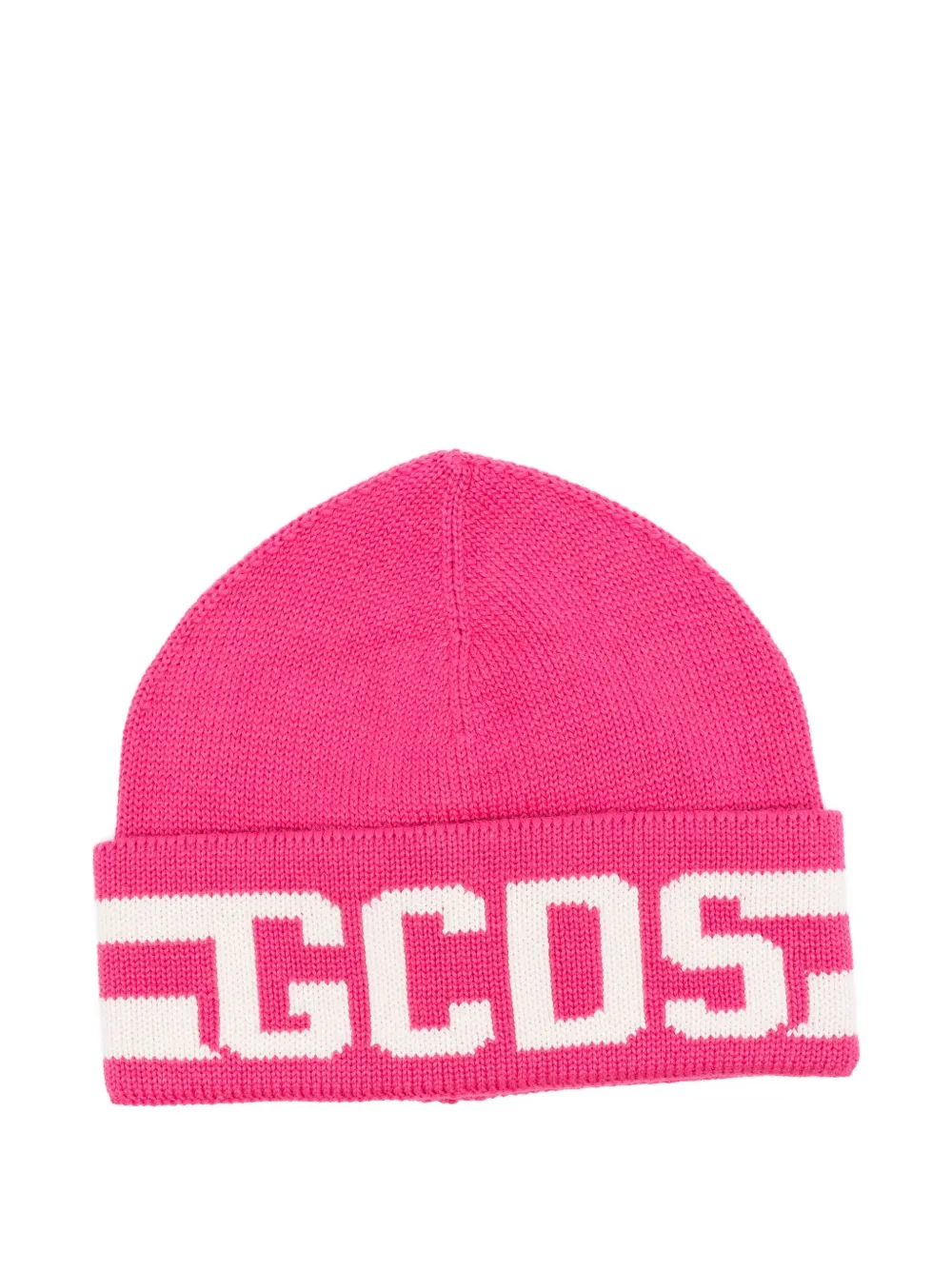 Gcds Kids logo-detail beanie hat Roze