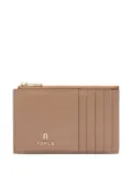 Furla Camelia M zip-top card holder - Brown