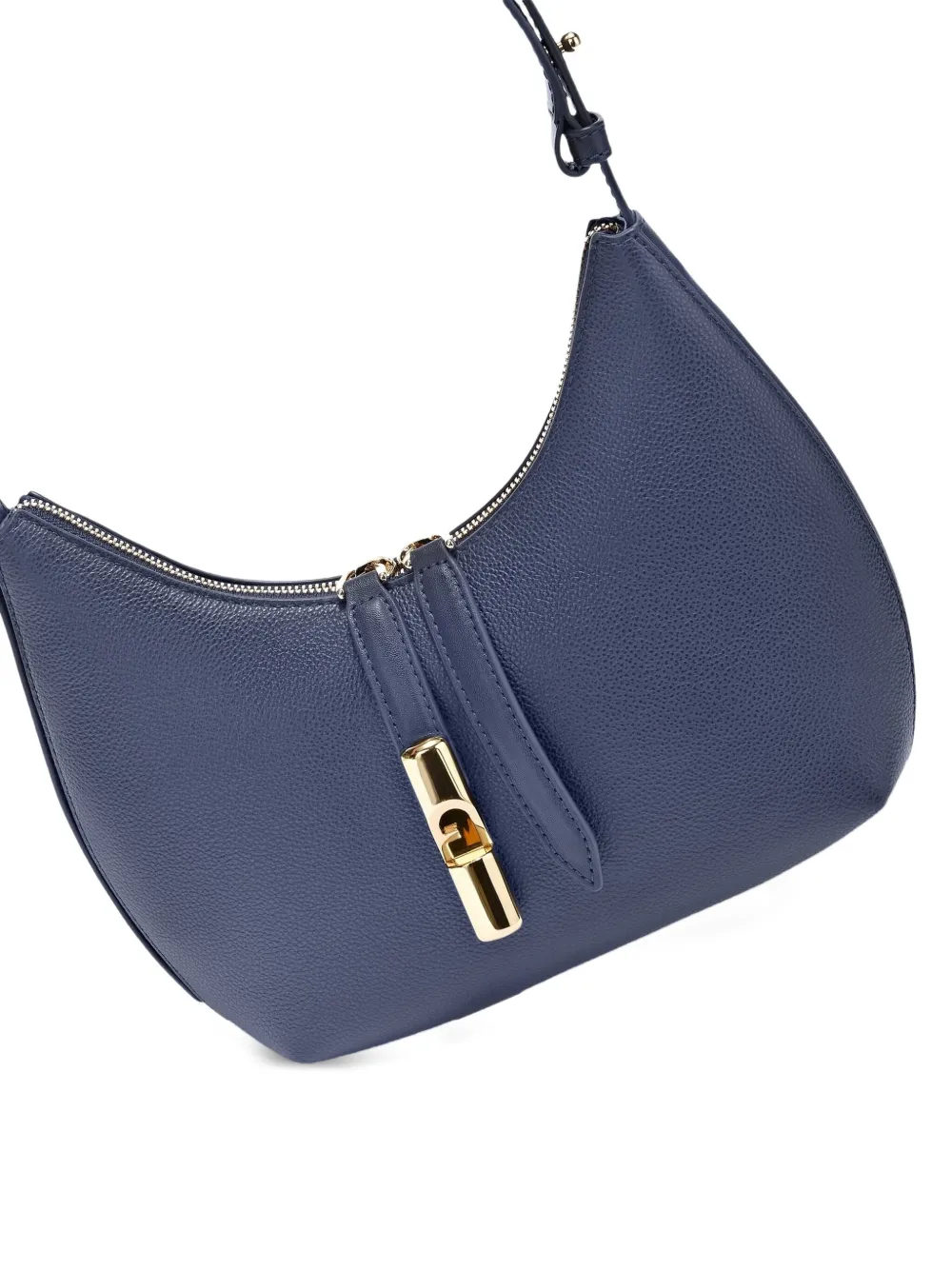 Furla Goccia kleine schoudertas Blauw