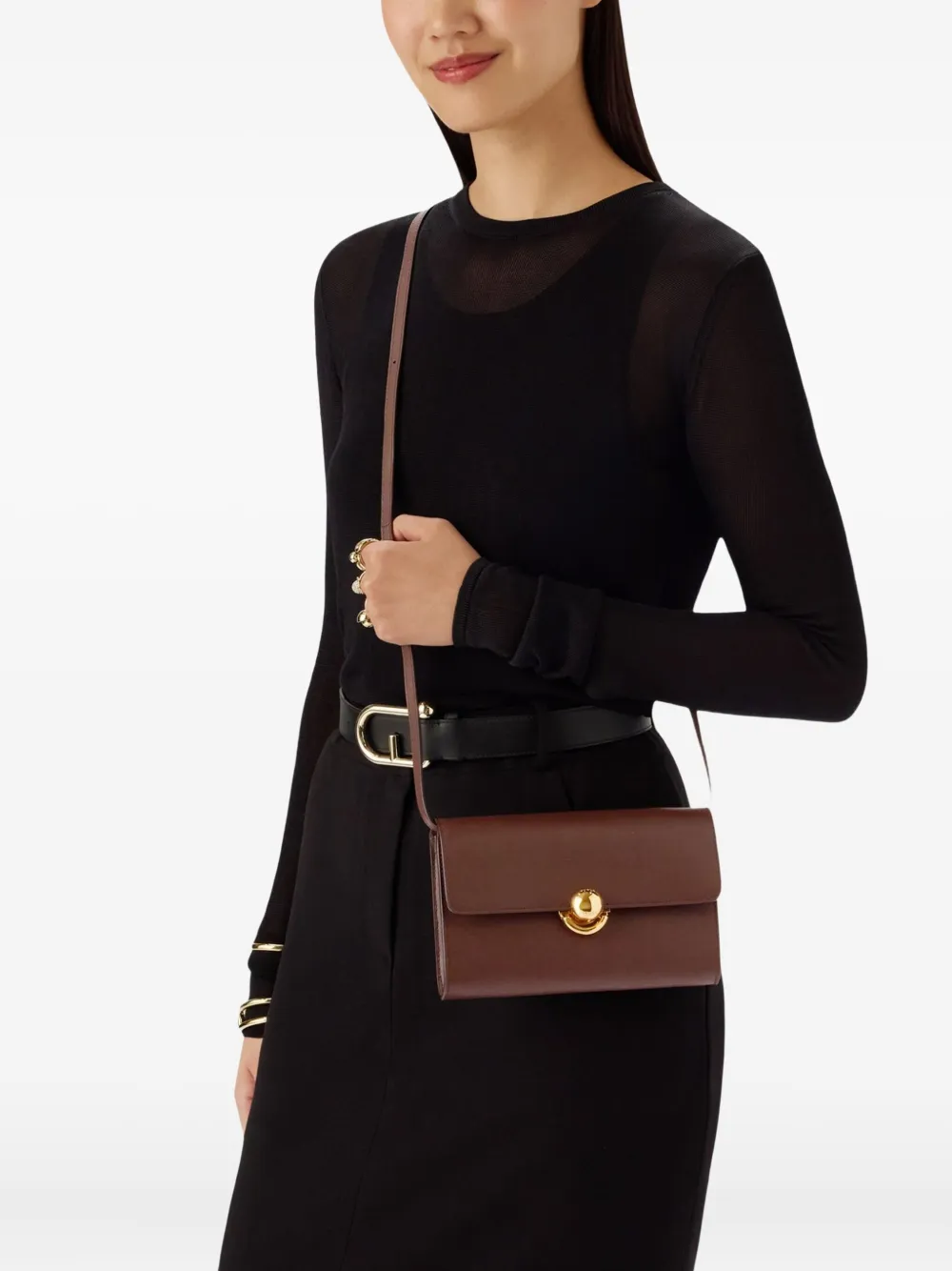 Furla spherical-clasp leather mini bag | Mini Bags | Image 2