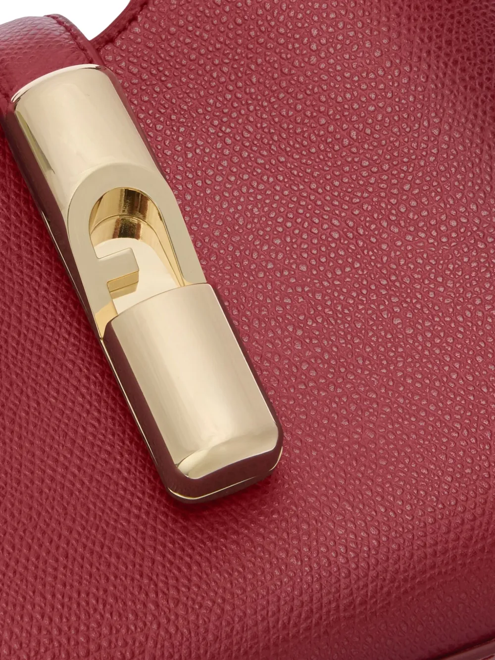 Furla Leren schoudertas Rood