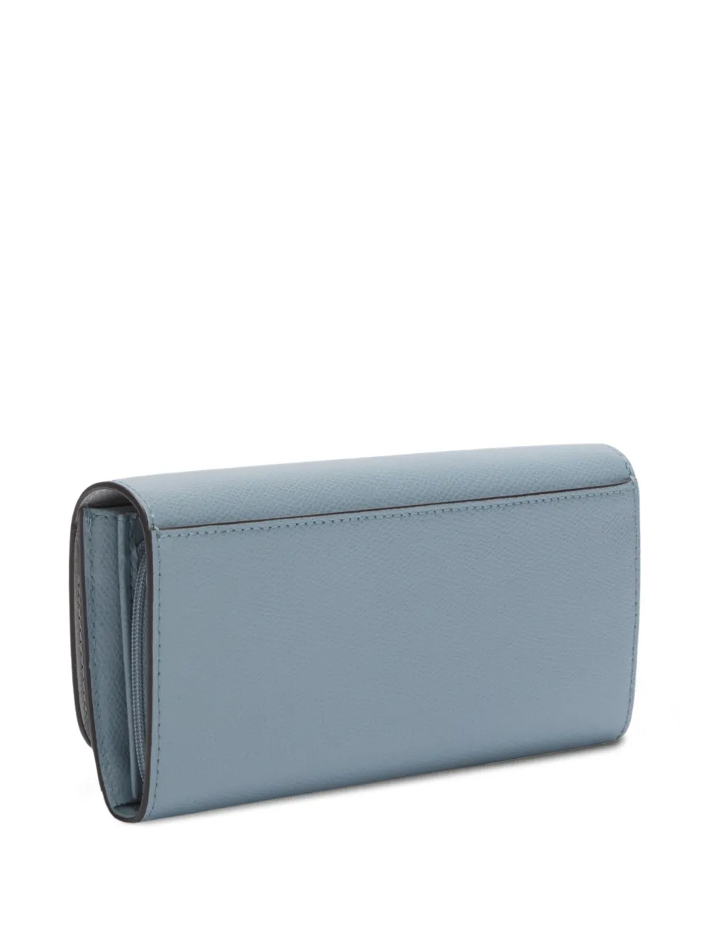 Furla Leren portemonnee met logoplakkaat - Blauw