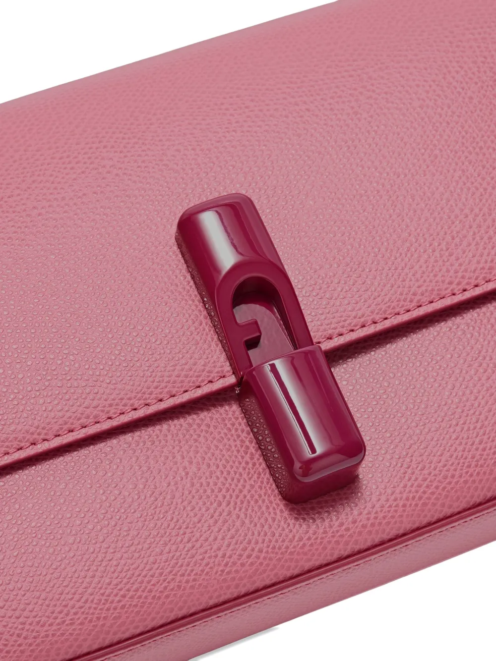 Furla Iride Flap-lock Bag In Pink