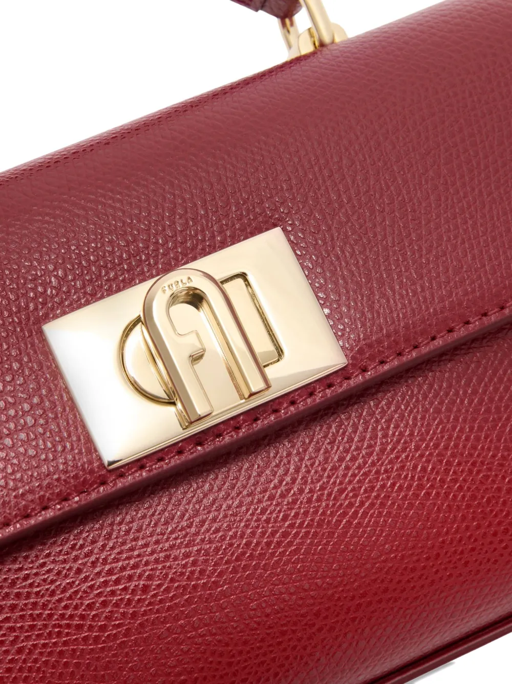 Furla Top-handle Chain Mini Bag In Red