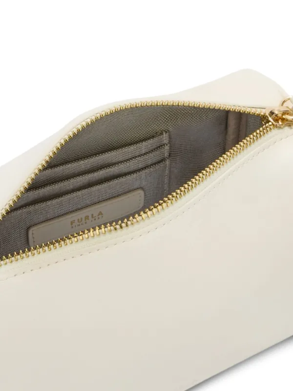Furla レザーショルダーバッグ | ホワイト | FARFETCH JP