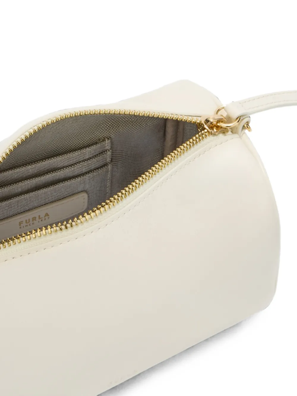 Furla Leren schoudertas Wit