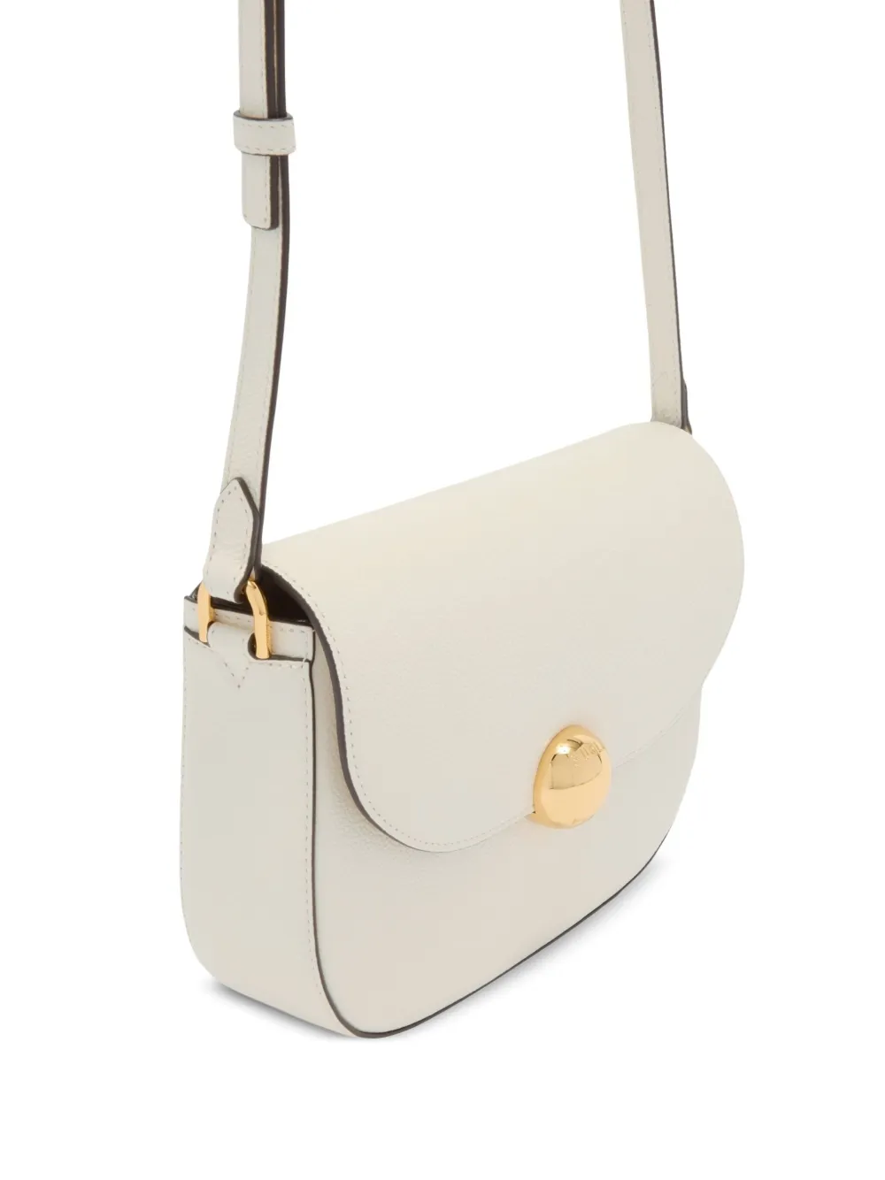 Furla Leren mini-tas verfraaid met kralen Wit
