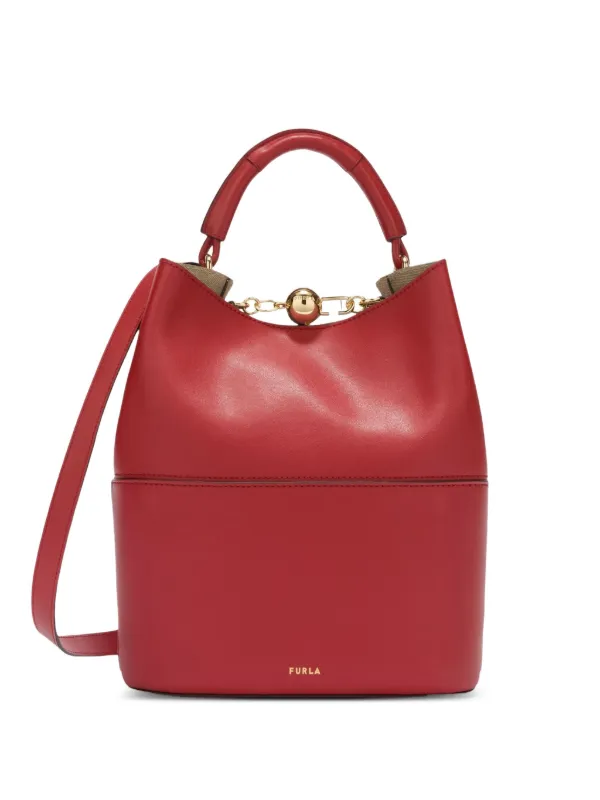 Furla バケットバッグ S | レッド | FARFETCH JP