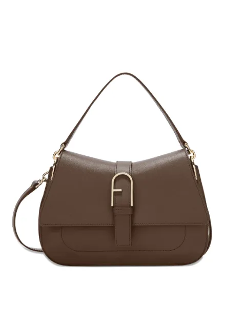 Furla leather satchel bag