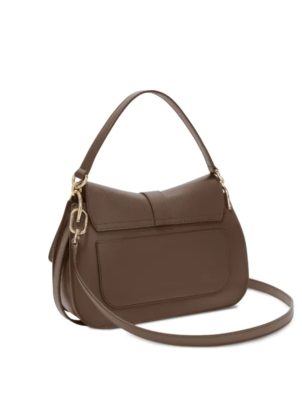 Furla レザー サッチェルバッグ | ブラウン | FARFETCH JP