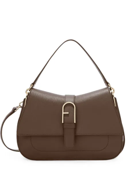 Furla leather satchel bag