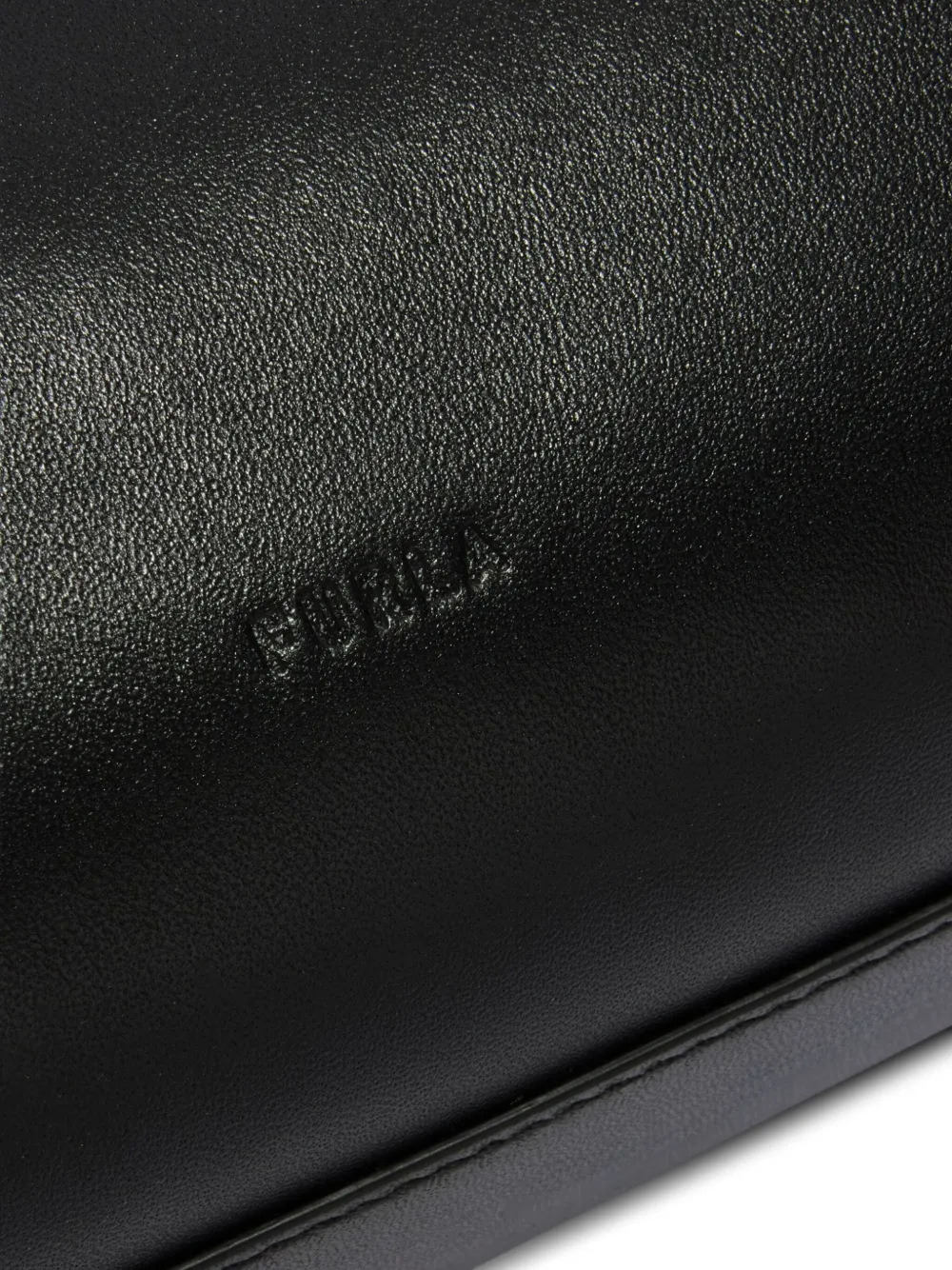 Furla Leren schoudertas Zwart