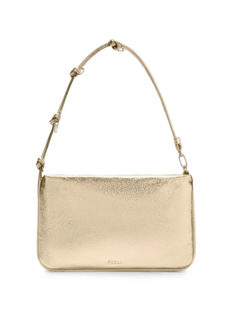Furla knotted-strap clutch bag
