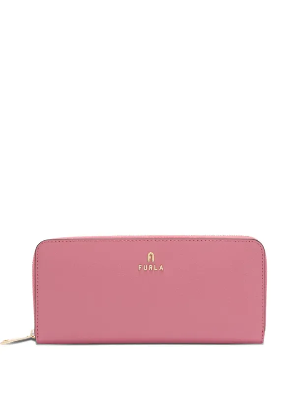 Furla zip-around Leather Wallet Pink FARFETCH ID