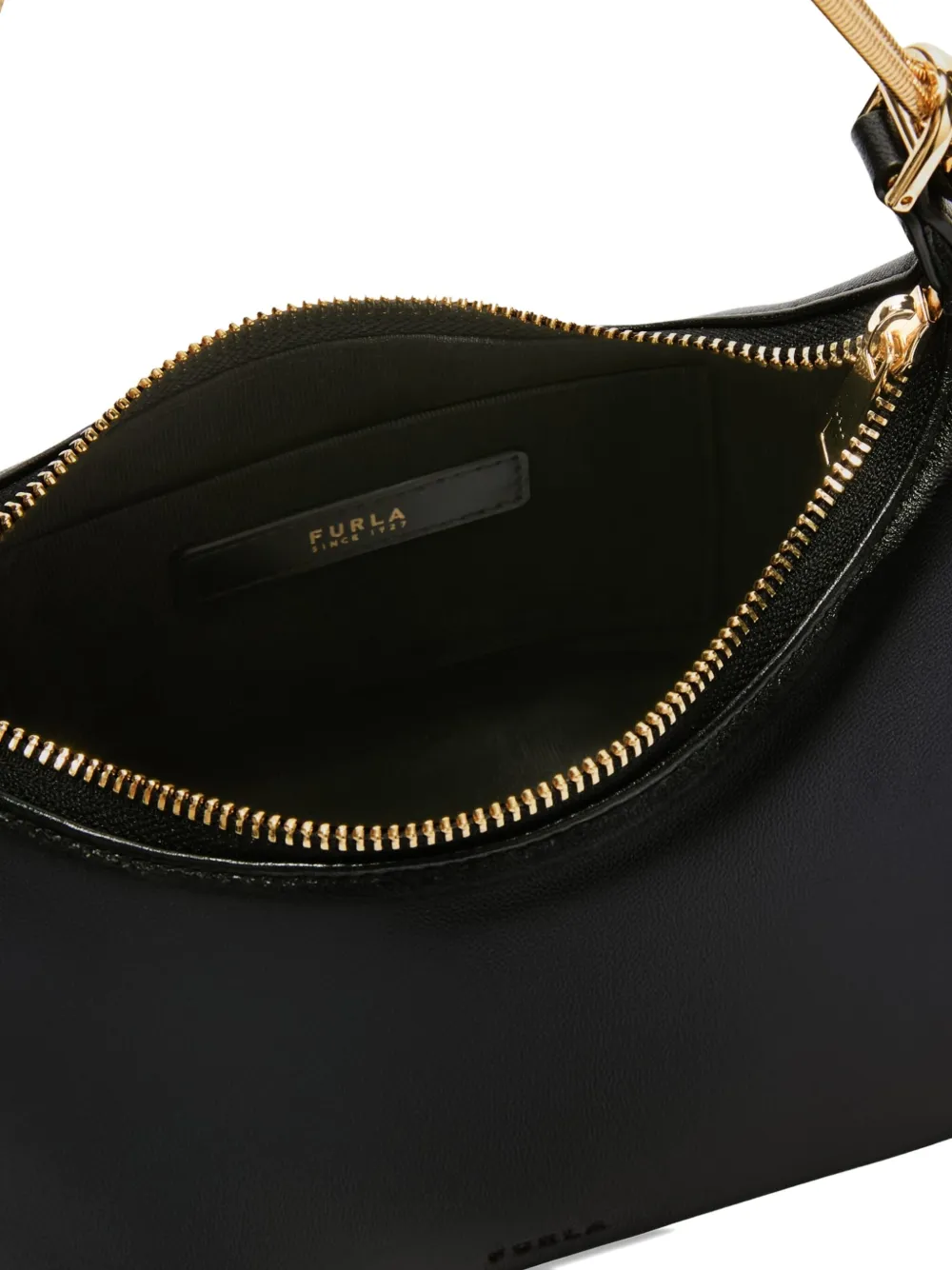 Chain Zipped Shoulder Bag