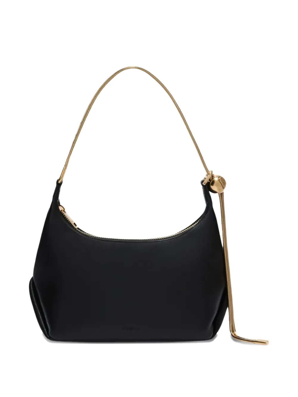 Chain Zipped Shoulder Bag