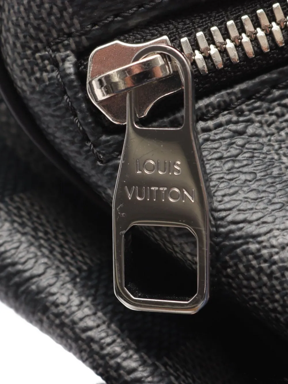 Pre-owned Louis Vuitton 2018 Medium Josh Damier Graphite Backpack In Black