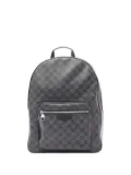 Louis Vuitton Pre-Owned 2018 medium Josh Damier Graphite backpack - Black