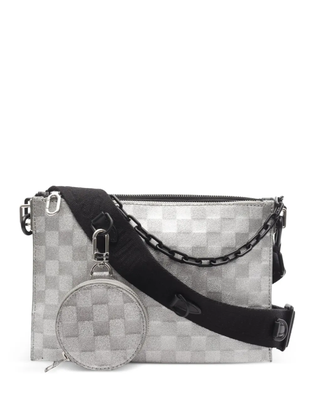 Louis Vuitton Pre-Owned 2021 トリオ ポーチ NM ショルダーバッグ - ブラック Louis Vuitton Pre-Owned 2021 トリオ ポーチ NM ショルダーバッグ - ブラック