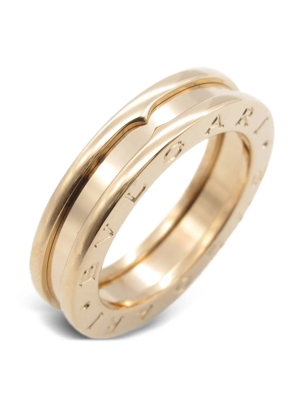 Bvlgari Pre-Owned 2010s 18K rose gold B-Zero1 ring | Women | Image 2