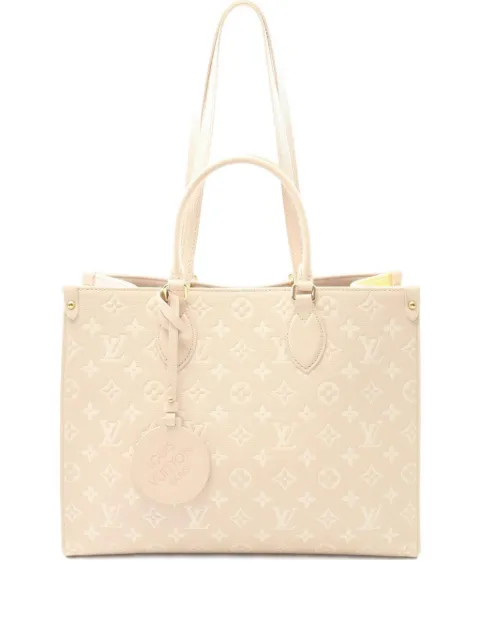Louis Vuitton Pre-Owned 2021 On The Go MM monogram empreinte handbag