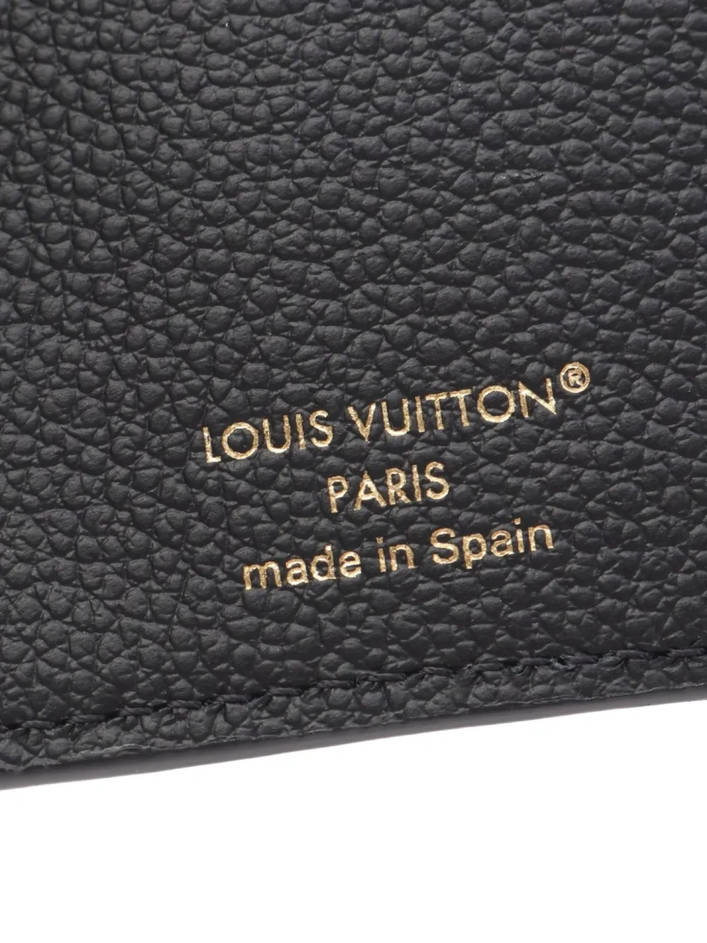Pre-owned Louis Vuitton 2021 Portefeuil Metis Trifold Wallet In Black