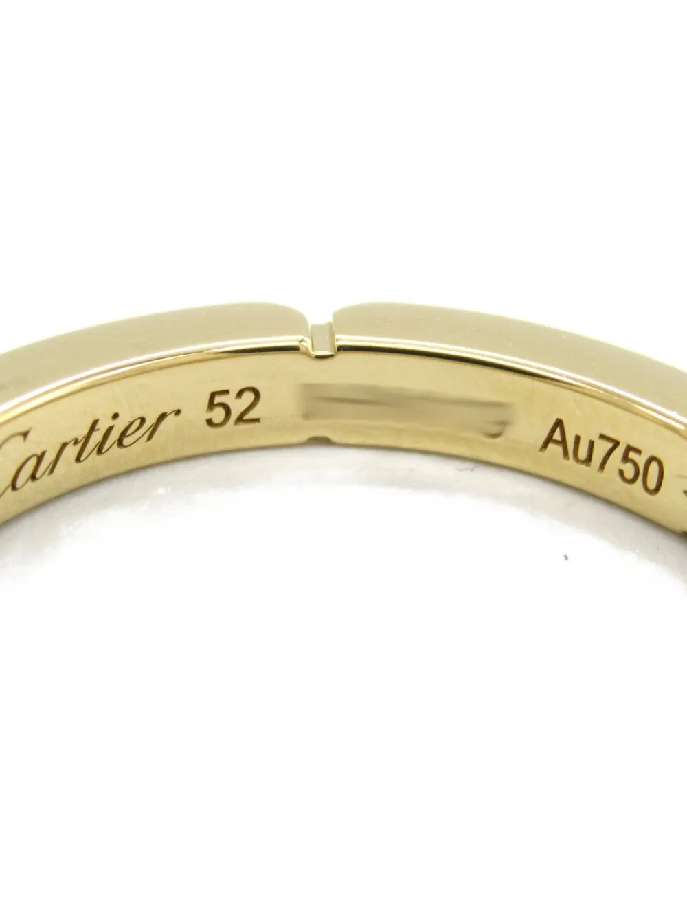 Pre-owned Cartier 2010 18kt Yellow Gold Maillot Panthère Ring