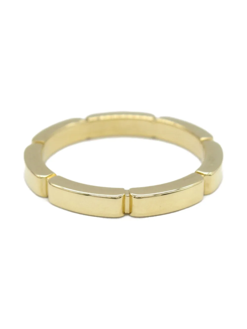 Pre-owned Cartier 2010 18kt Yellow Gold Maillot Panthère Ring