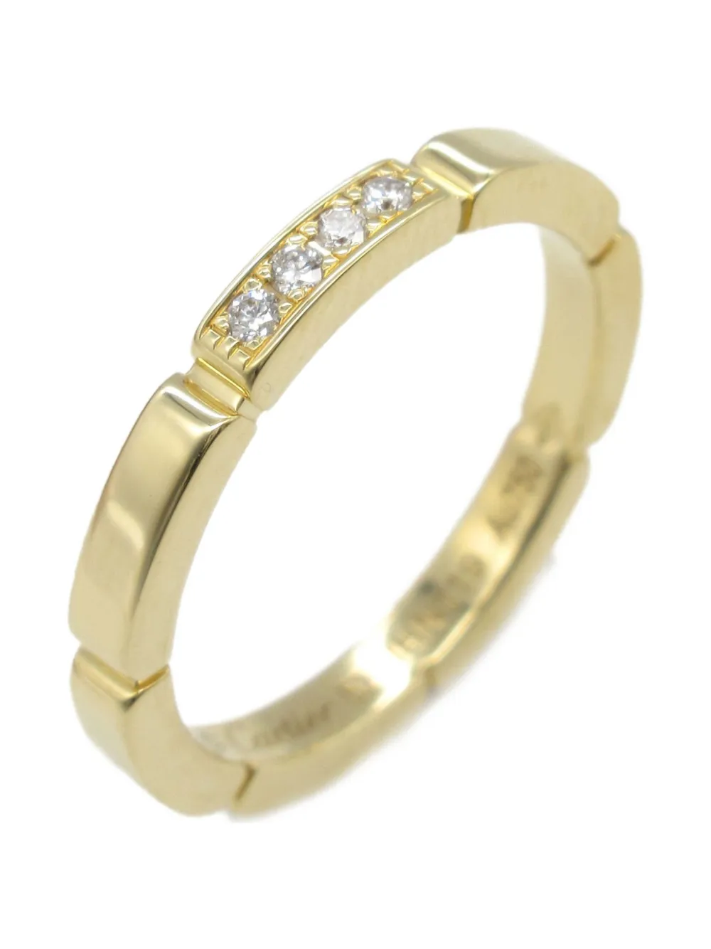 Cartier 2010 18kt yellow gold Maillot Panthère ring | Pre-Owned | Image 2