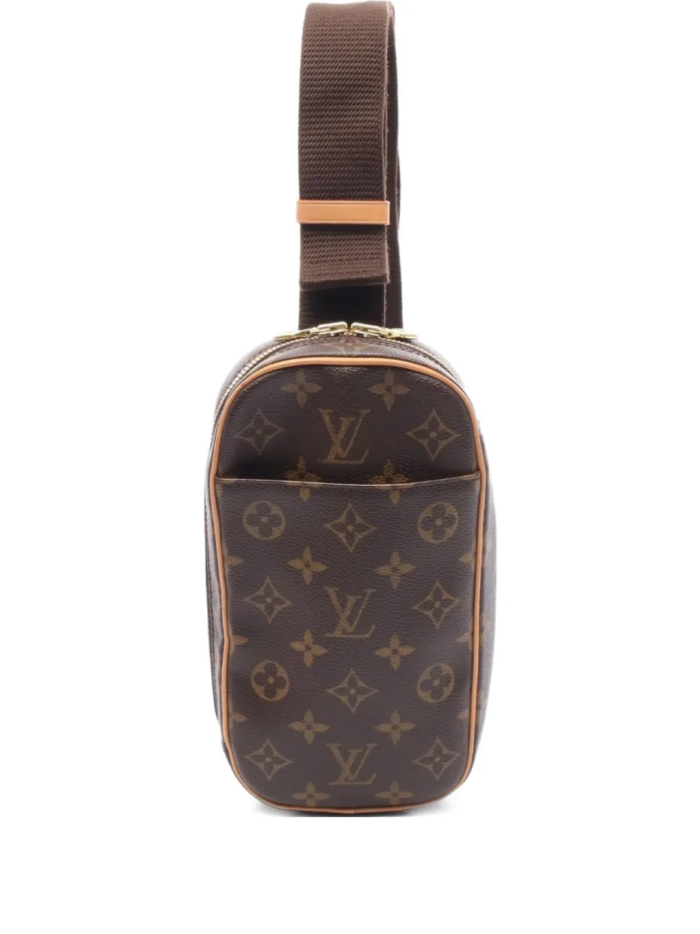 Louis Vuitton Pre-Owned 2003 small Pochette monogram belt bag | Brown | Image 1