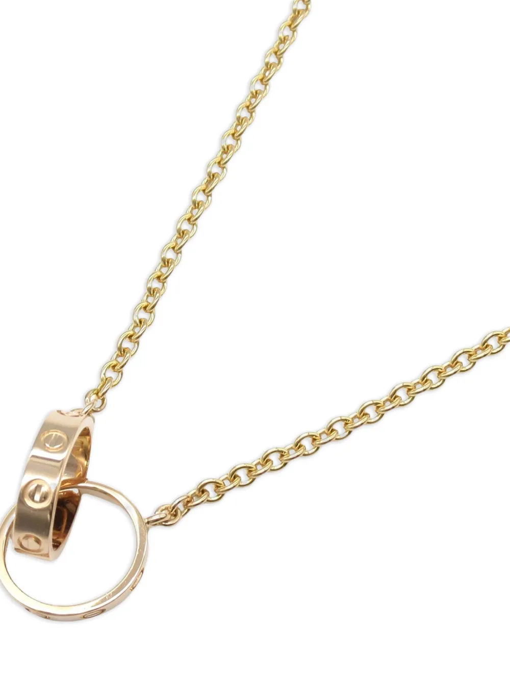 Cartier 2010 18kt rose gold Baby Love necklace | Pre-Owned | Image 2