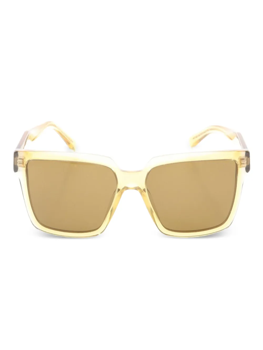 Prada Pre-Owned 2010s square-frame sunglasses | Yellow | Image 1