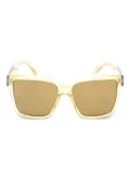 Prada Pre-Owned 2010s square-frame sunglasses - Yellow