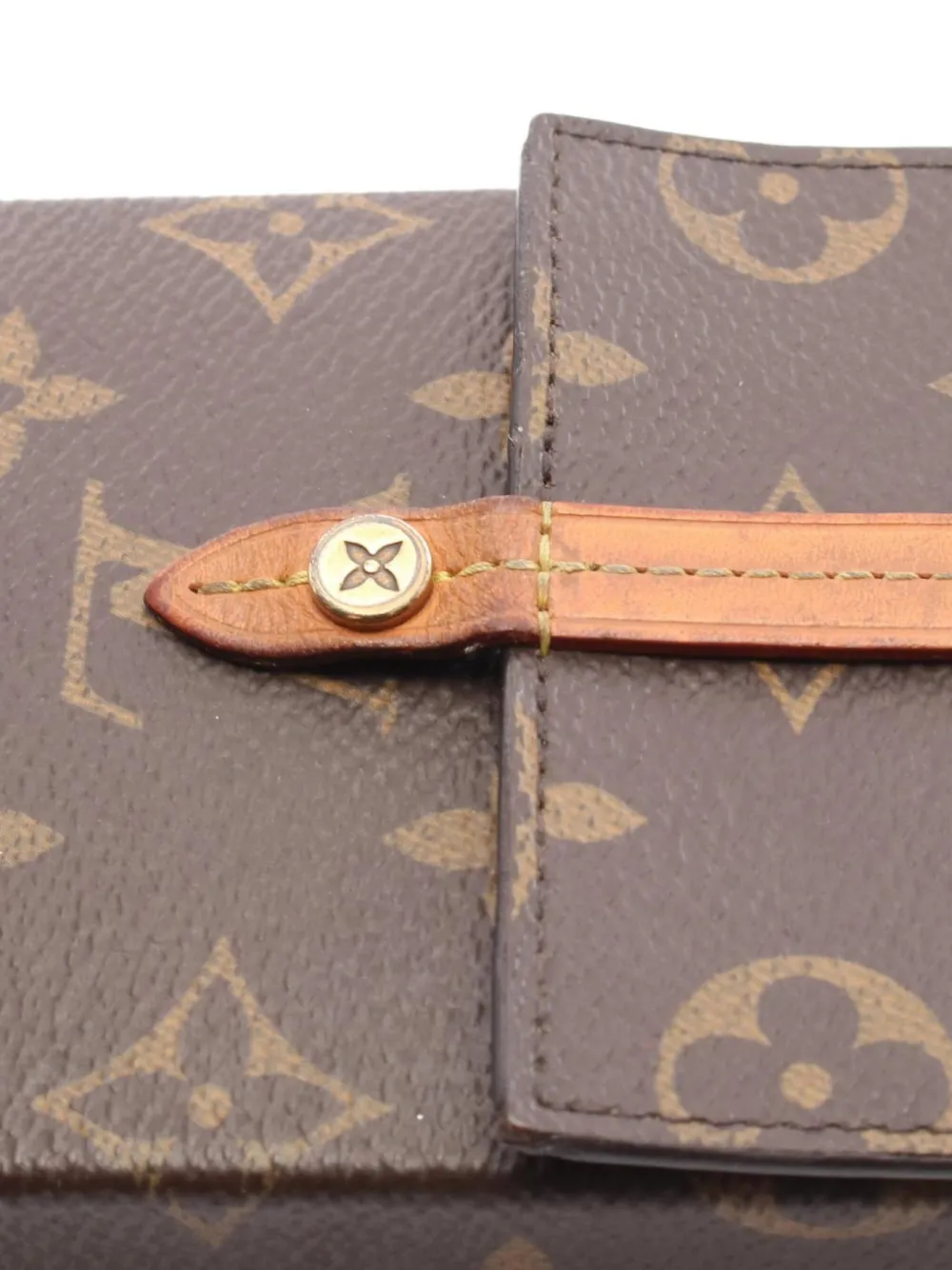 Pre-owned Louis Vuitton 2019 Monogram Phone Case In Brown