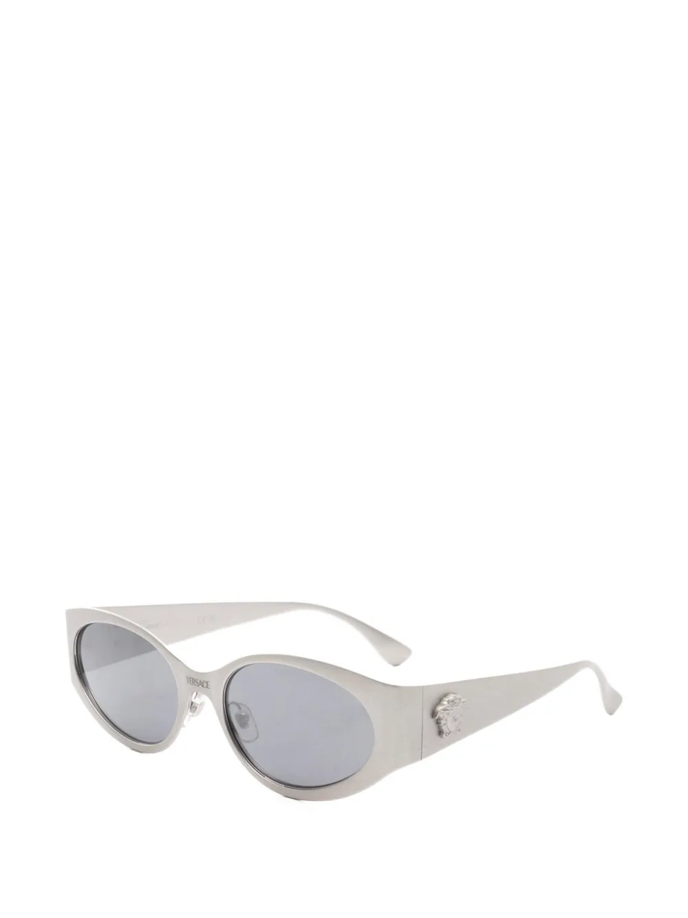 Versace Pre-Owned 2010s Medusa oval-frame sunglasses | Image 2