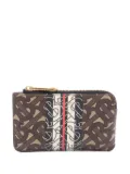 Burberry Pre-Owned 2010s monogram zip purse - Brown